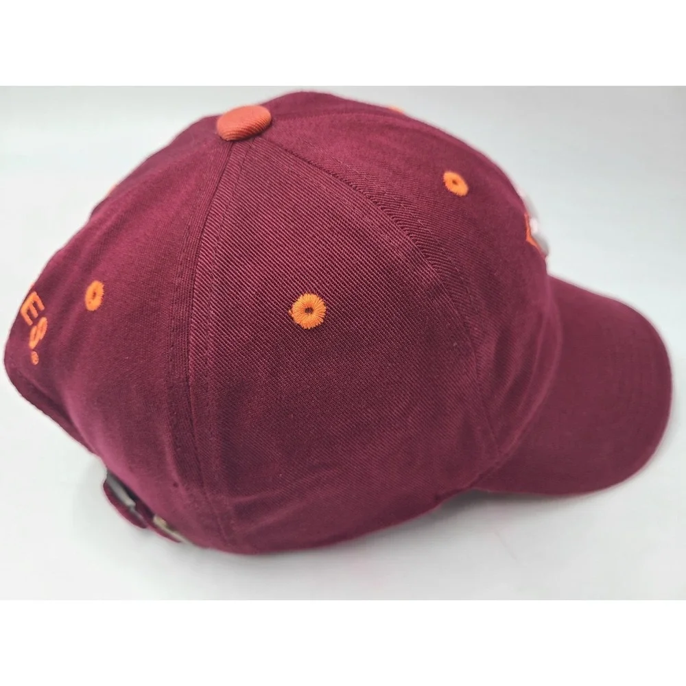 Youth Virginia Tech‎ Hokies Colosseum Strapback Adjustable Hat Cap NCAA Maroon